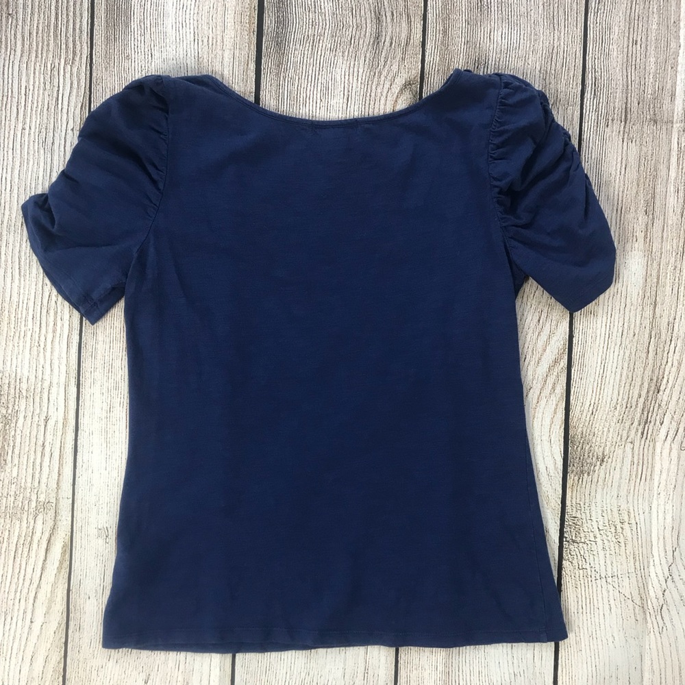 Banana Republic Ruffle Sleeves Shirt